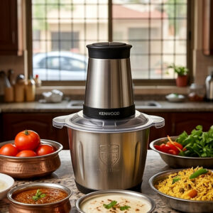 kenwood 3.0l electric meat & vegetable chopper kw 013 – double layer s shaped fine steel blades