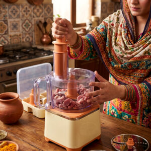 kenwood 1.2l electric vegetable cutter & meat chopper kw 3050 – 600w powerful motor with slicing disc