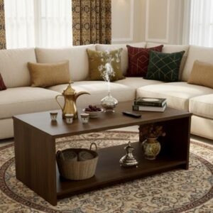Central Wooden Coffee Table - Image 4