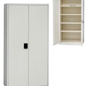 Iron Cabinet |Storage Shelf| Organized with double door 180*85cm - Image 1