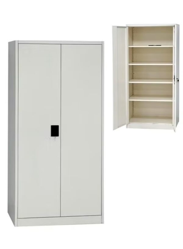 Iron Cabinet |Storage Shelf| Organized with double door