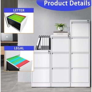 3 Drawers Storage Cabinets For Multipurpose - Image 10