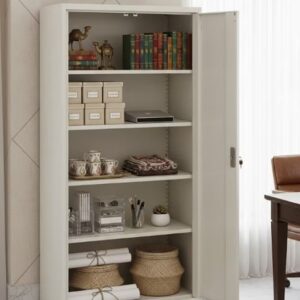 Iron Cabinet |Storage Shelf| Organized with double door 180*85cm - Image 5