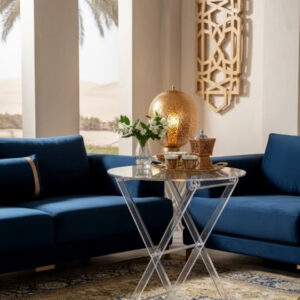 Acrylic Folding Coffee Table For Living Room - Image 2