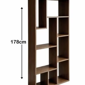 Wooden Bookcase and Display Shelf Storage Organizer - Image 3