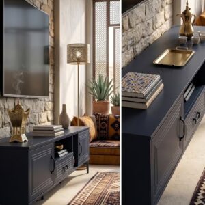 TV Tables, With Shelf 200*40*46 CM - Image 4