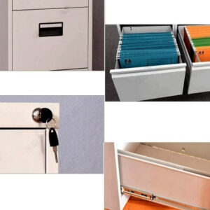 File Cabinets Vertical 4 Drawers Storage Cabinets 130cm. - Image 7