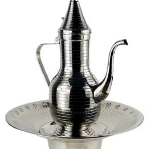 Steel Hand Washing Pot Set with Water Kettle - Image 7