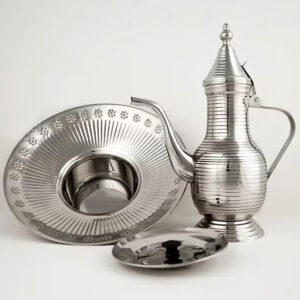 Steel Hand Washing Pot Set with Water Kettle - Image 11