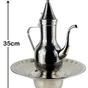 Steel Hand Washing Pot Set with Water Kettle - Image 6