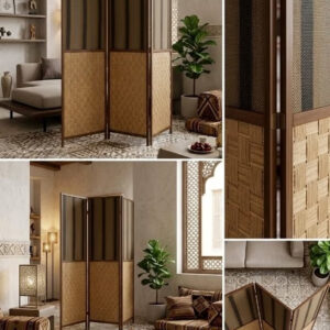 Room Divider Room Partition, Foldable Freestanding - Image 5