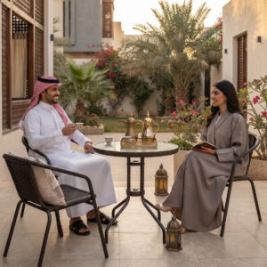 3-Pieces Patio Outdoor Garden Table With 2 Chairs - Image 4