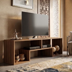 Modern TV Table with Shelf - Image 8