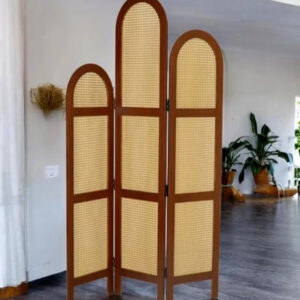 Room Divider 3 Panel Room Partition, Foldable Freestanding Height 180-160-140 cm Width 121 CM - Image 2