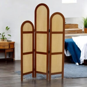 Room Divider 3 Panel Room Partition, Foldable Freestanding Height 180-160-140 cm Width 121 CM - Image 3