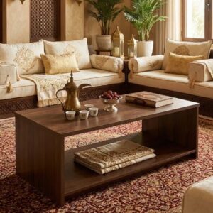 Central Wooden Coffee Table - Image 2